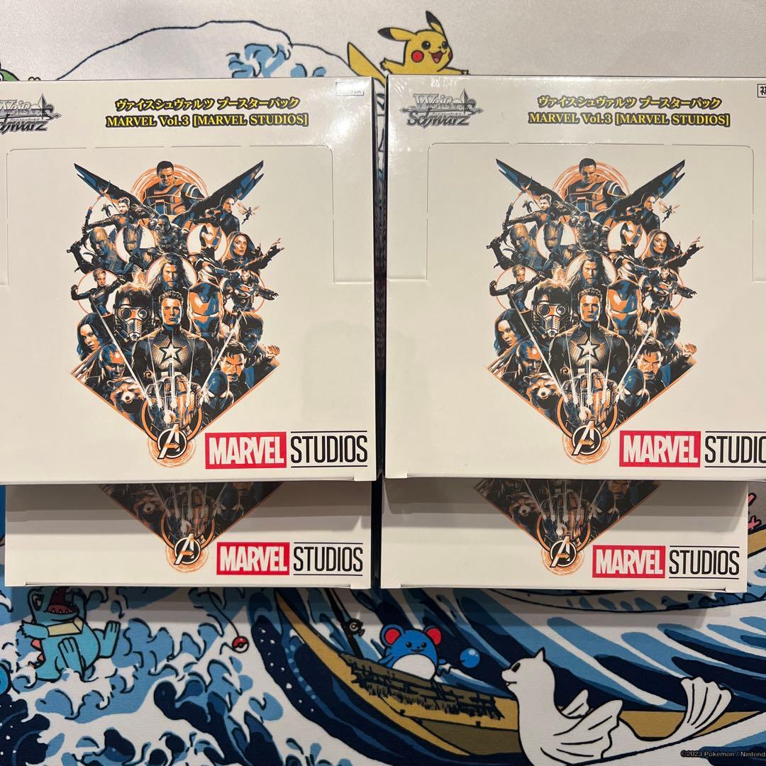 ヴァイスシュヴァルツ MARVEL マーベル vol.3 4BOX
