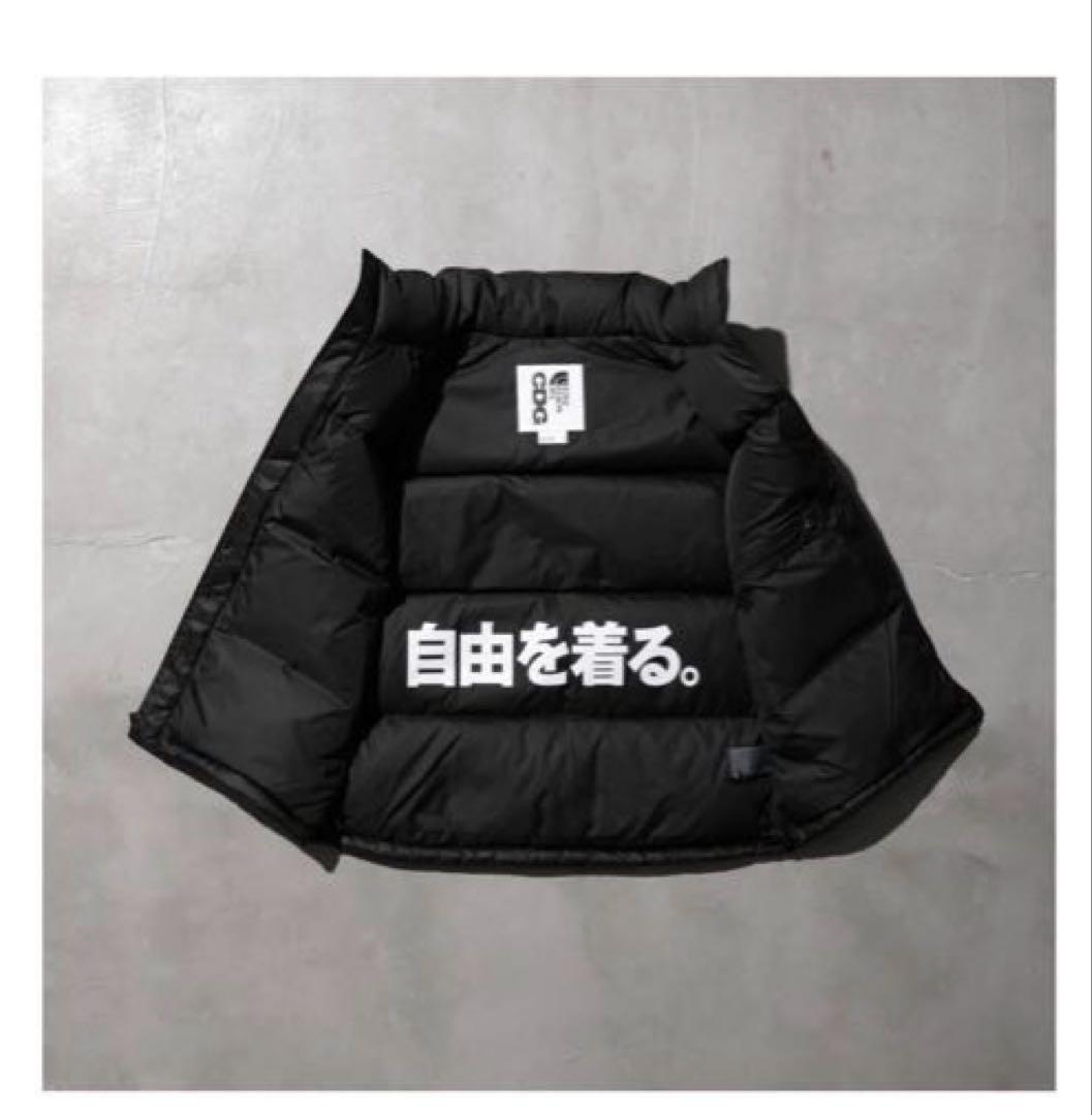 North Face & CDG Nuptse Vest サイズS
