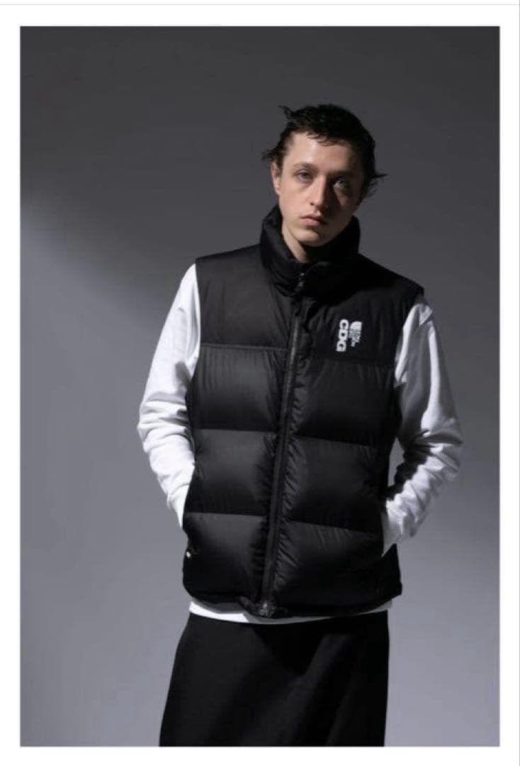 North Face & CDG Nuptse Vest サイズS
