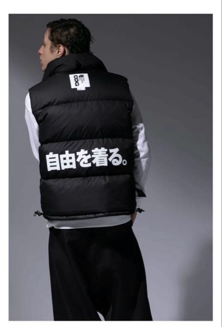North Face & CDG Nuptse Vest サイズS