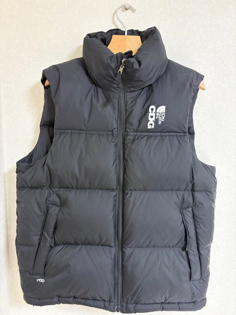 North Face & CDG Nuptse Vest サイズS