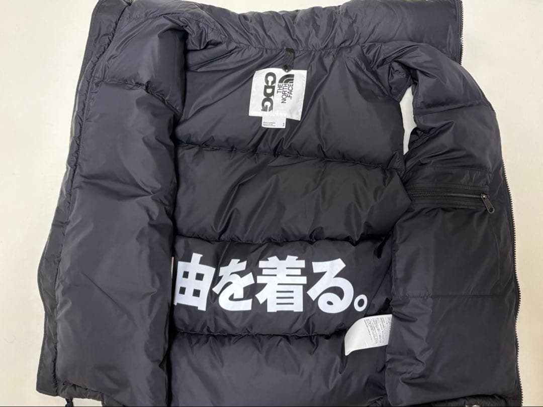 North Face & CDG Nuptse Vest サイズS