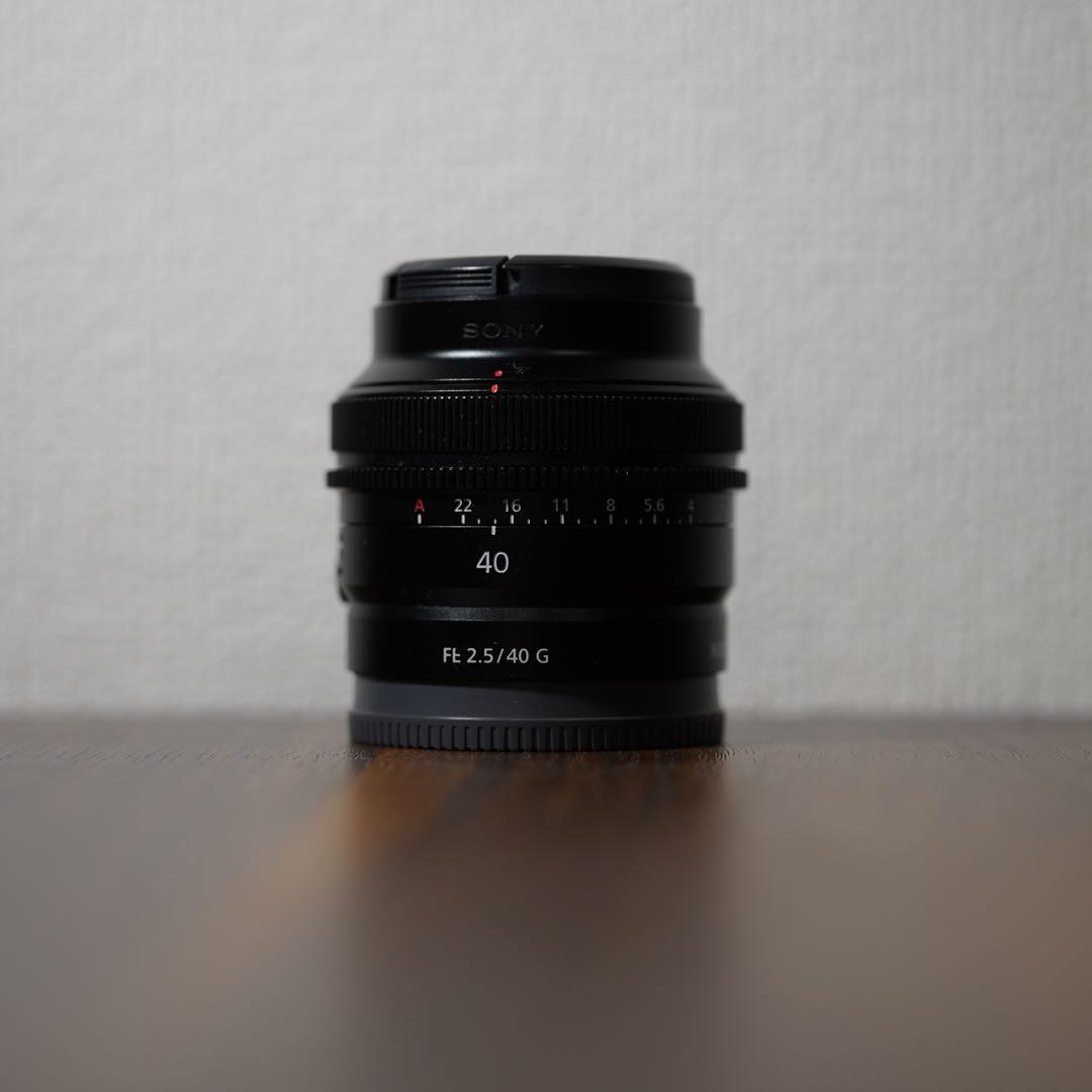 フィルター、ケース 付き sel40f25g 美品
