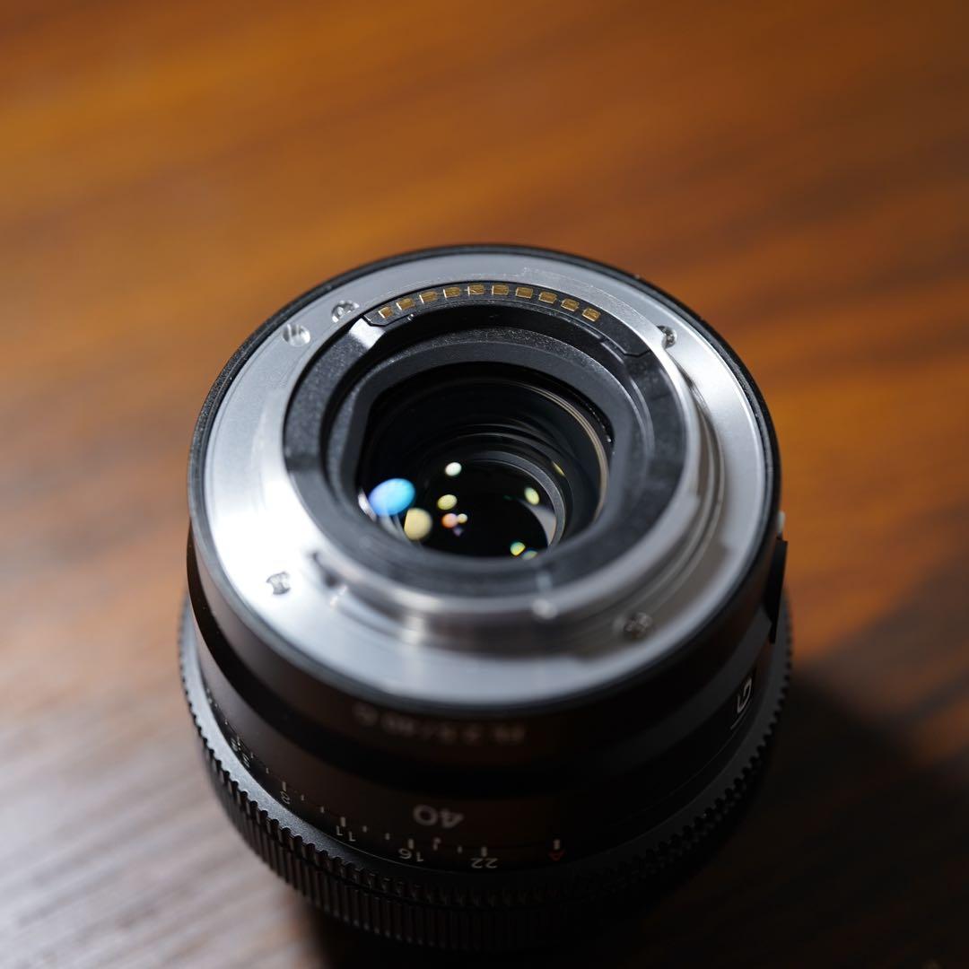 フィルター、ケース 付き sel40f25g 美品