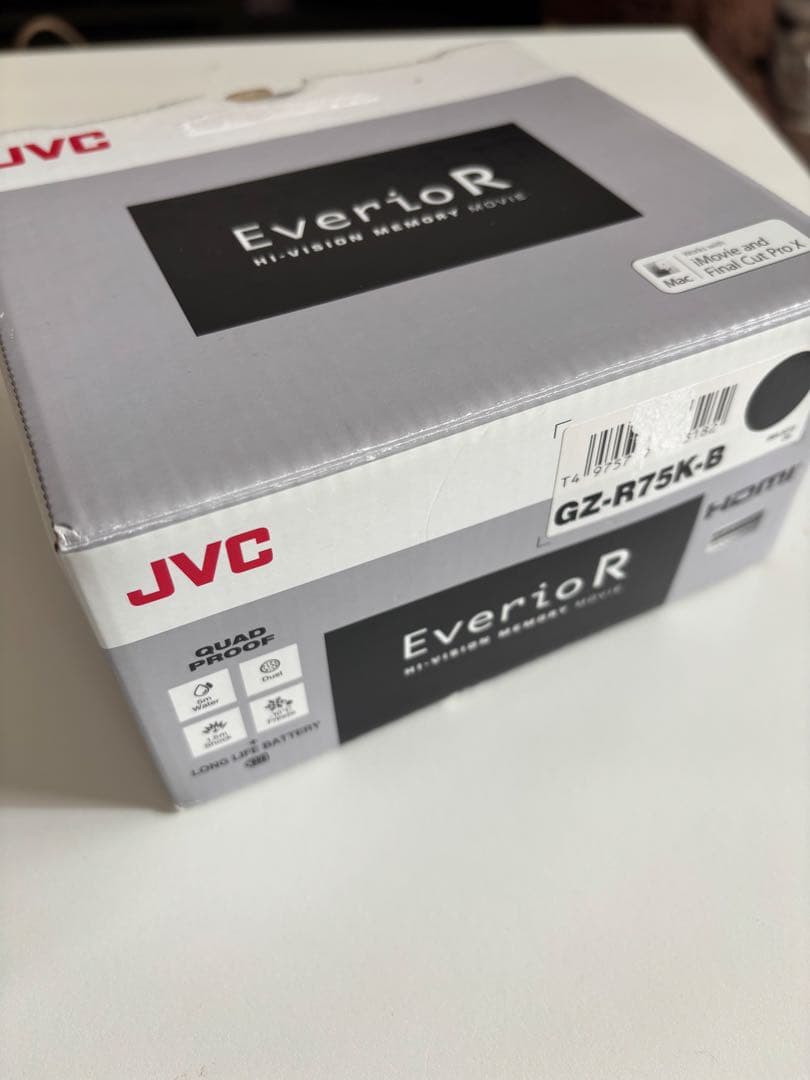 ⭐️美品⭐️ JVCケンウッド Everio R GZ-R75K-B 動作品