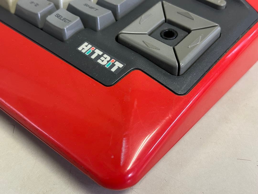 SONY MSX HB-101 本体 赤 電源未確認 ジャンク