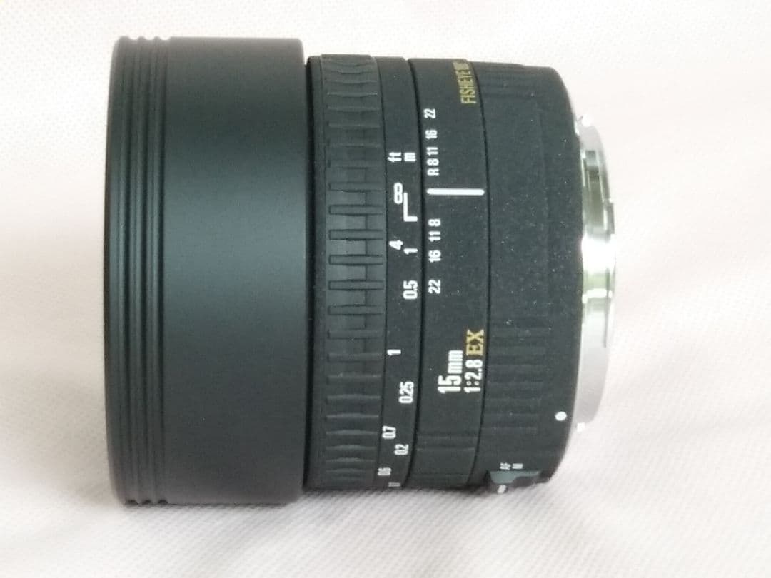 レンズ(単焦点) SIGMA 15mm F2.8 EX FISHEYE