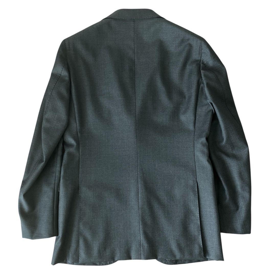 BEAMS F × CANONICO ウールスーツ 48 チャコールグレー 美品