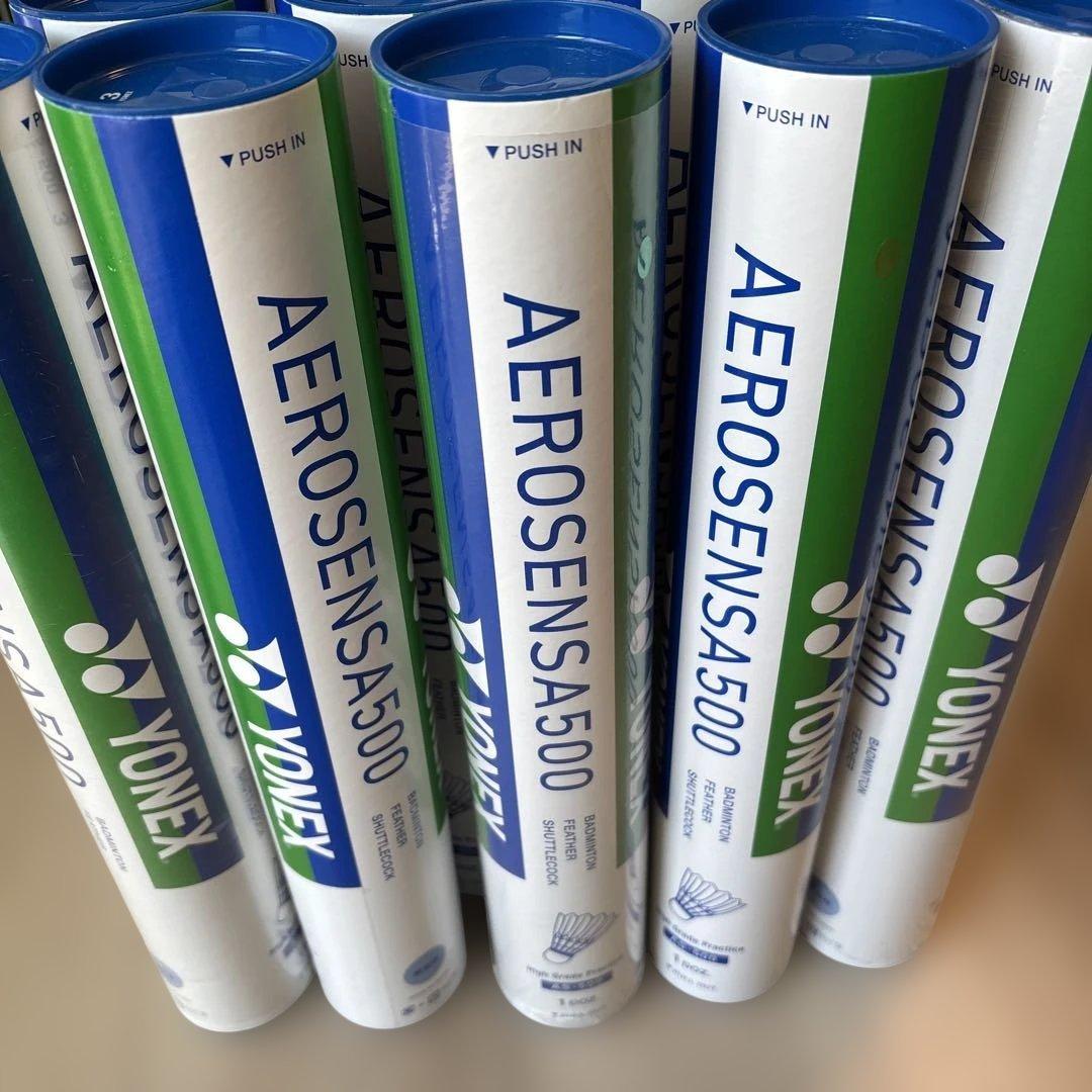 ゆ*う様 YONEX AEROSENSA500バドミントンシャトル120球コック