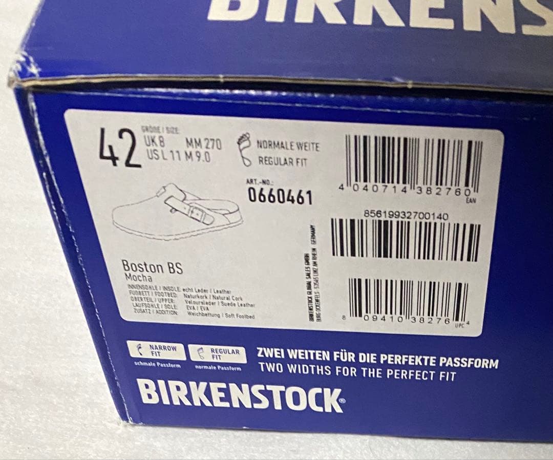 BIRKENSTOCK ビルケンシュトック Boston ボストン モカブラウン