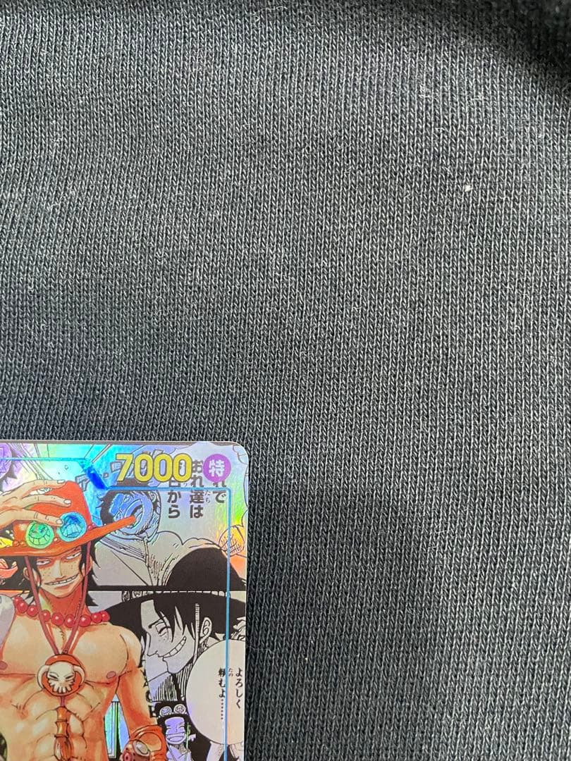 ワンピース ポートガス・D・エース ホロカード マンガ　OP13-119