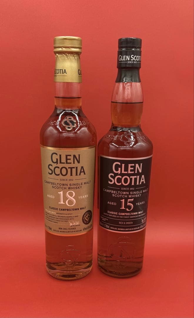 【破格】グレンスコシア18年／グレンスコシア15年／2本セット　ウイスキー
