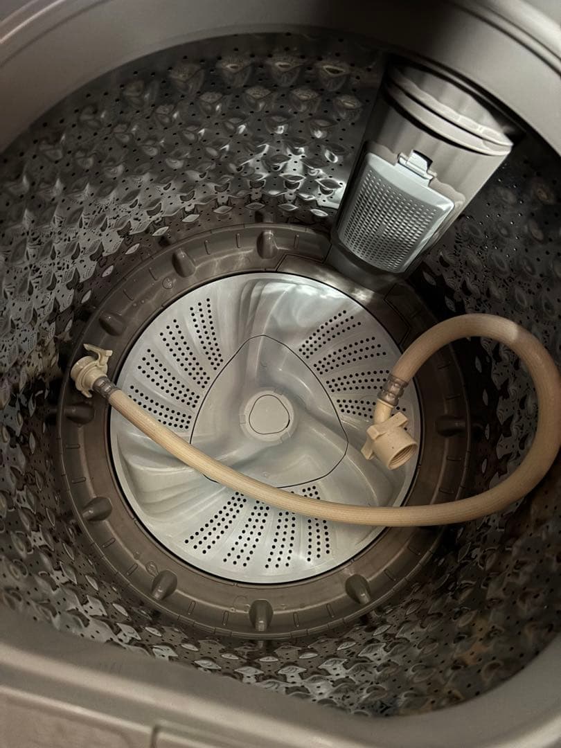 ニトリ 洗濯機 6.0kg NT60L1BK 2024年