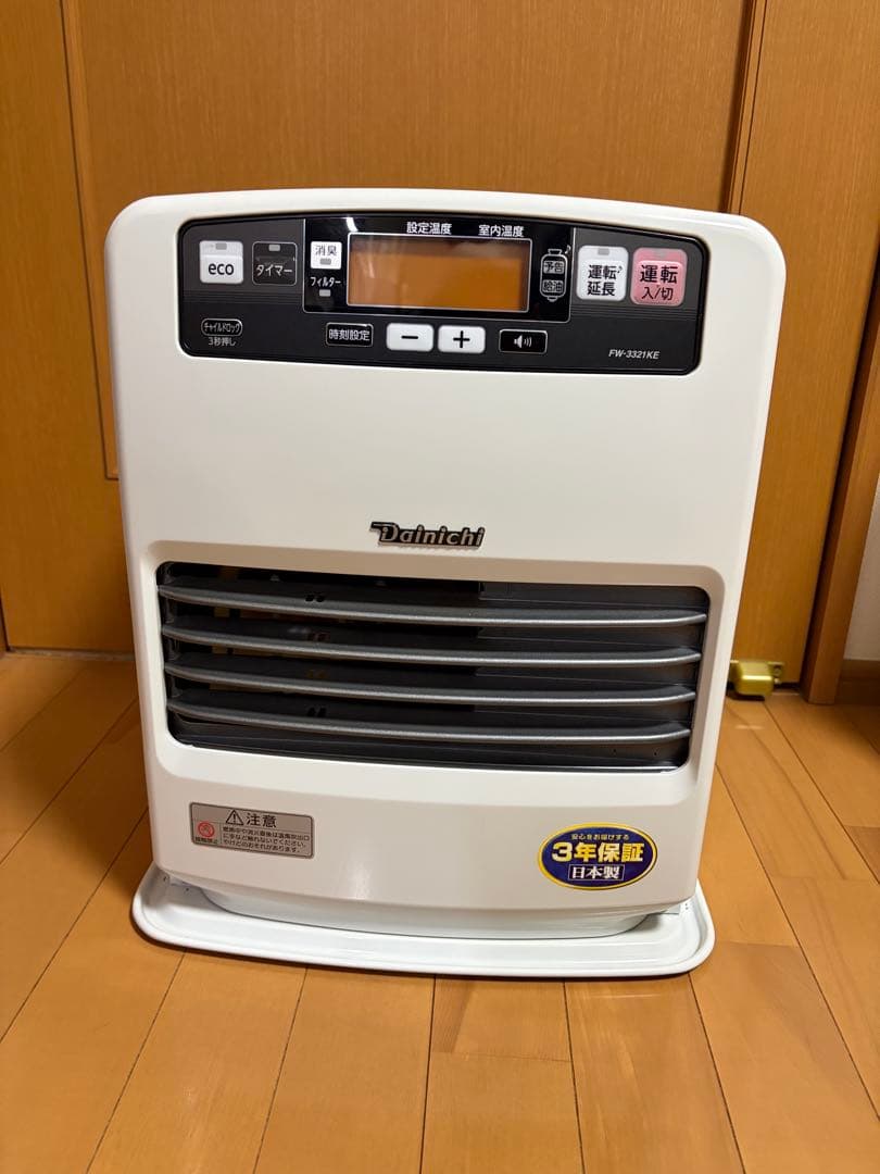 2021年製 ダイニチ石油 ファン ヒーターFW-3321KE■5.0