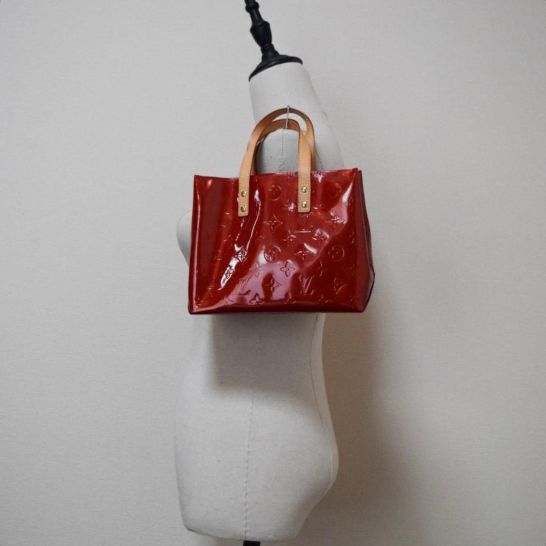 専用　ルイヴィトン　リードPM　ハンドバッグ　エナメル　ルージュM91088