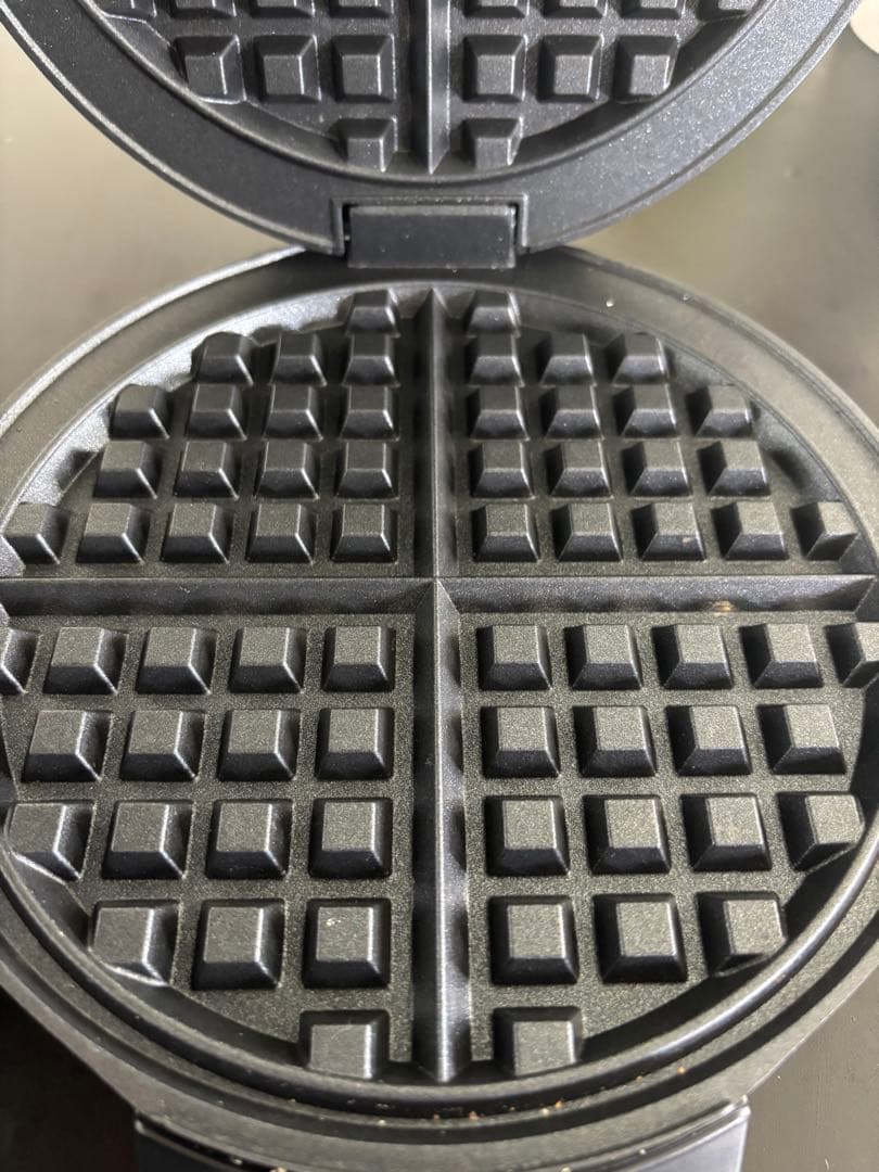 【美品】クイジナート ワッフルメーカー 4枚焼 丸型 BPAフリー