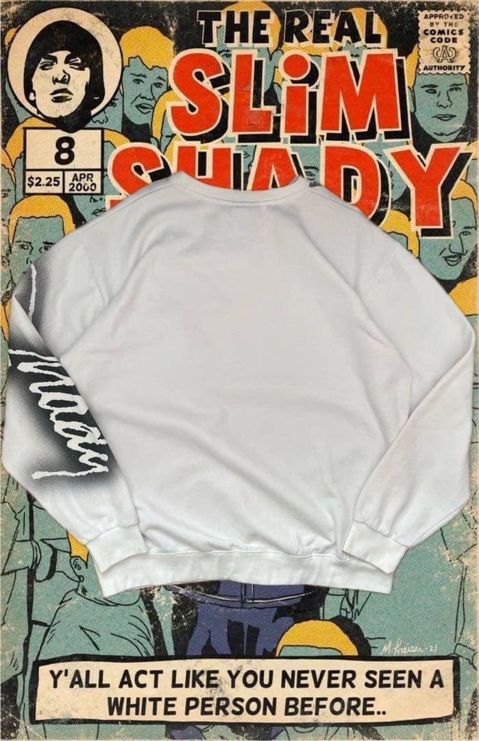 希少 Shady ltd. スウェット 90's bboy EMINEM XL