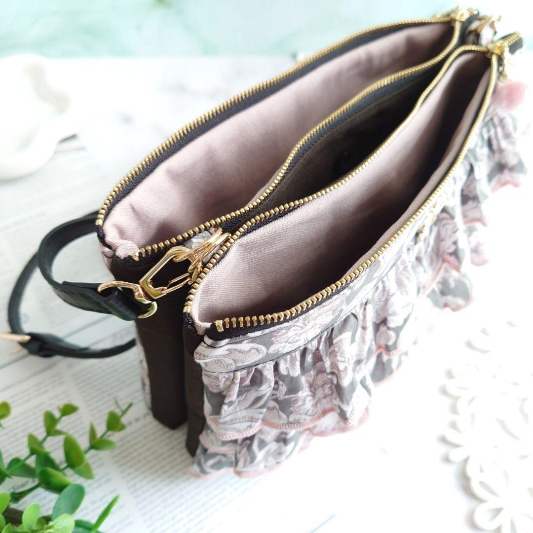 アレキサンダーマーブル トリプルフリル ツインバッグ✩.*˚