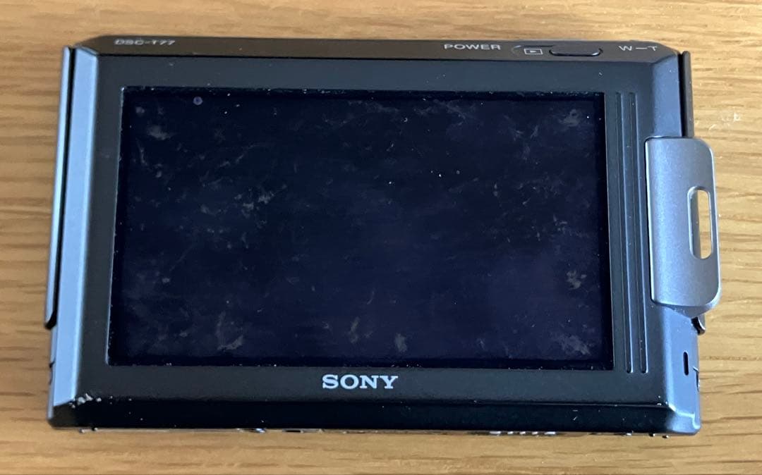 SONY デジタルカメラ サイバーショット DSC-T77 ブラック 付属品有り