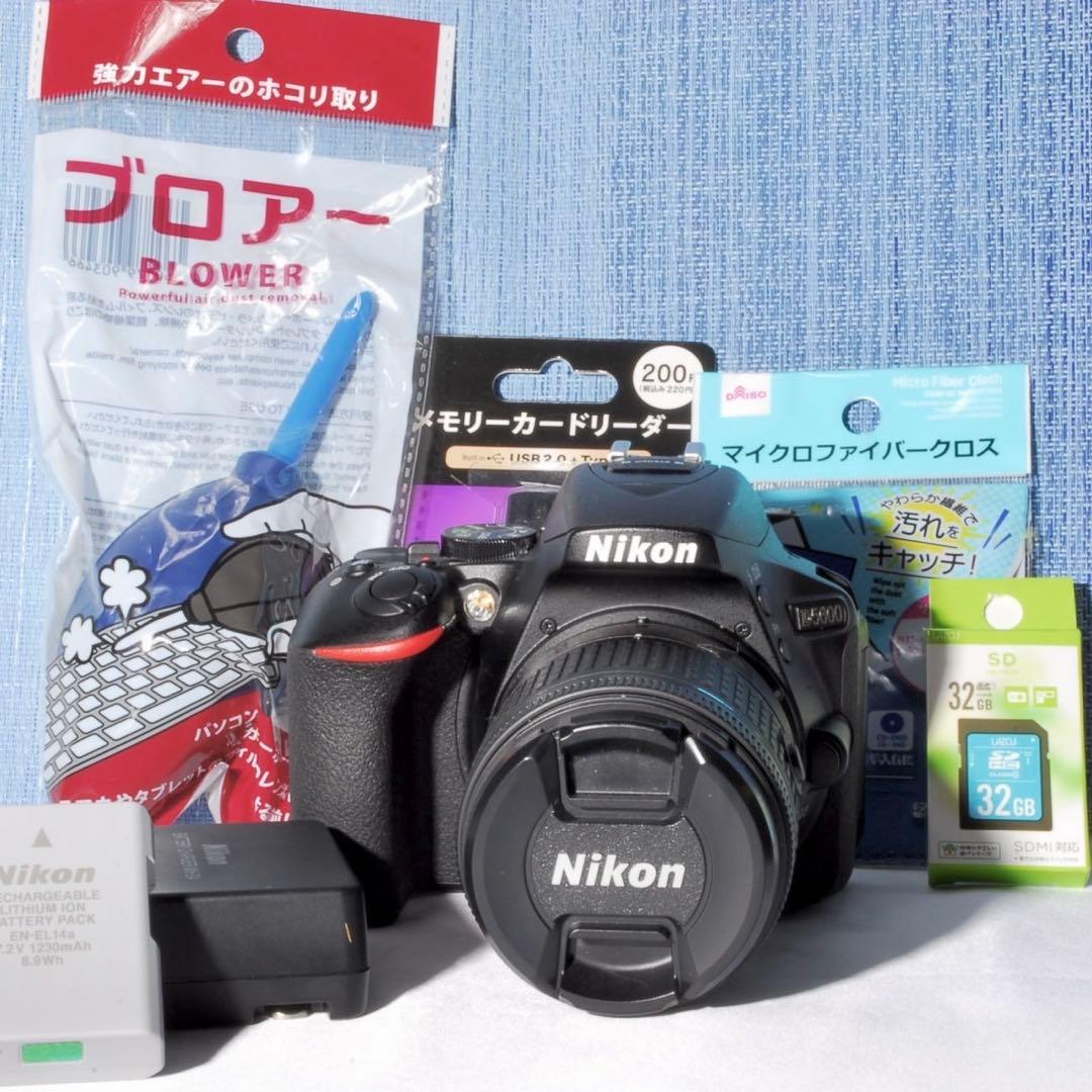 ✨大人気　WiFiモデル✨Nikon D5600　スマホ転送　超高画質✨