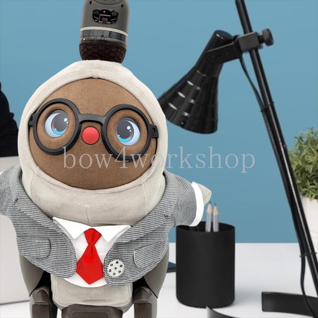 ラボット LOVOT ラボットの服ハンドメイド 千鳥柄レイヤードジャケット