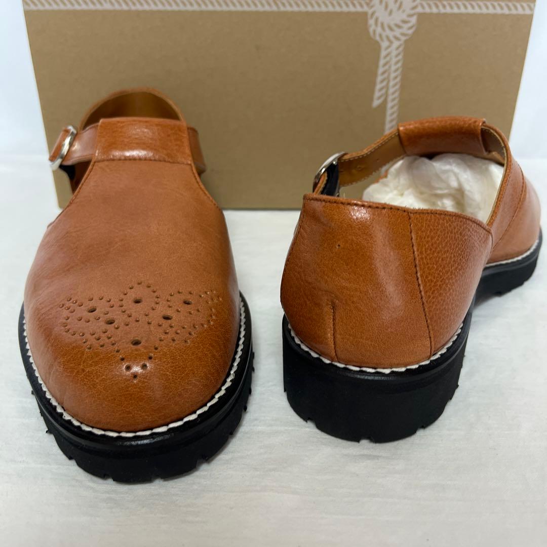 新品 Tomo&Co CZECH GURKHA グルカサンダル ブラウン25cm