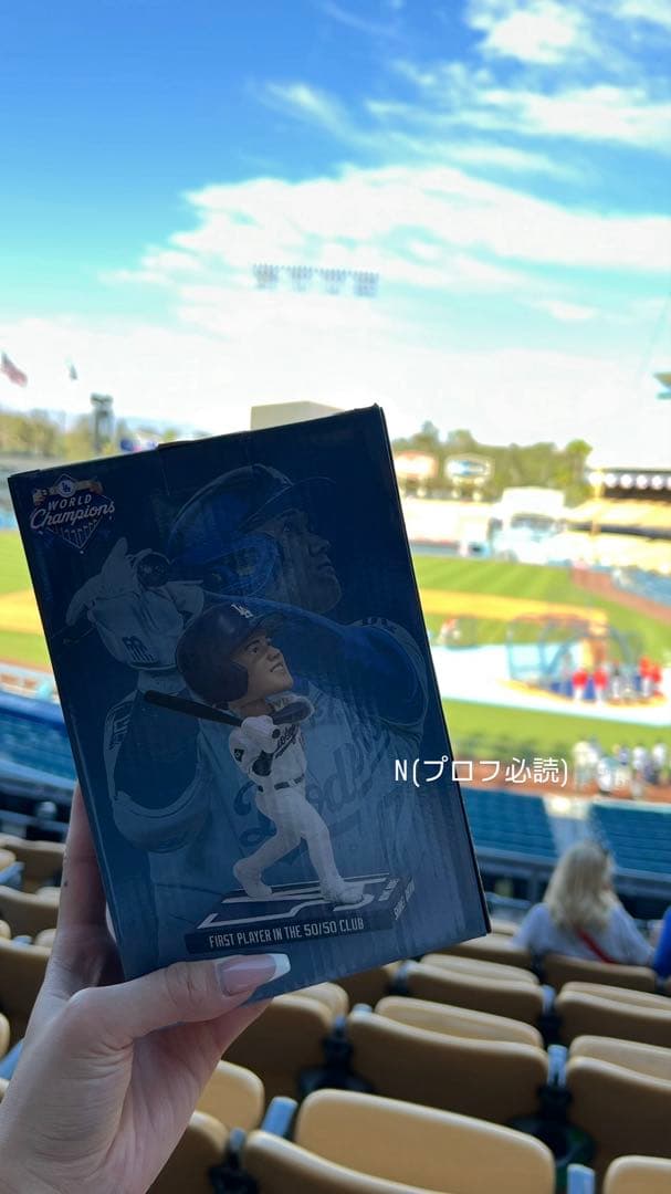 公式 ボブルヘッド 大谷翔平 50/50