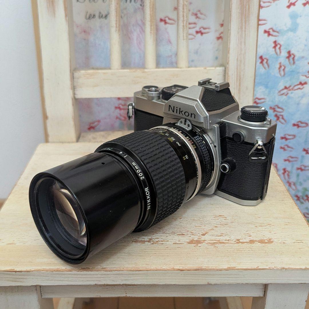 Nikon FM フィルム一眼レフカメラ NIKKOR レンズ付