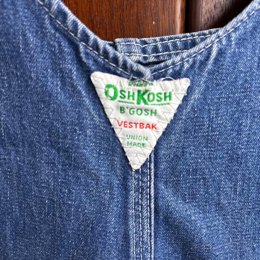 OSHKOSH B’GOSH 60s〜70s デニムオーバーオール