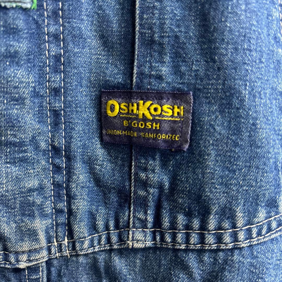 OSHKOSH B’GOSH 60s〜70s デニムオーバーオール