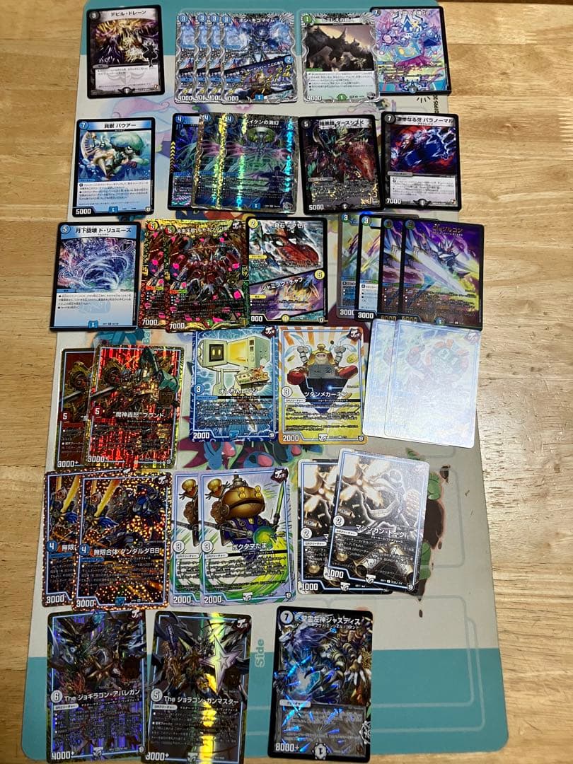 デュエルマスターズ 引退品　デッキ15個（カード併用含む）＋ストレージ