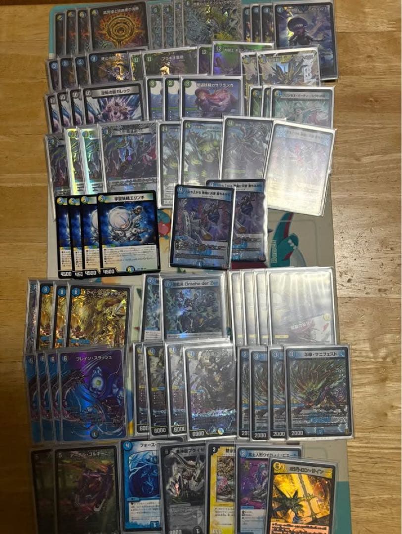 デュエルマスターズ 引退品　デッキ15個（カード併用含む）＋ストレージ