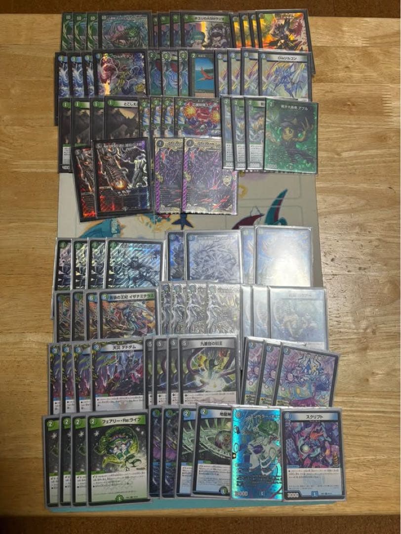 デュエルマスターズ 引退品　デッキ15個（カード併用含む）＋ストレージ
