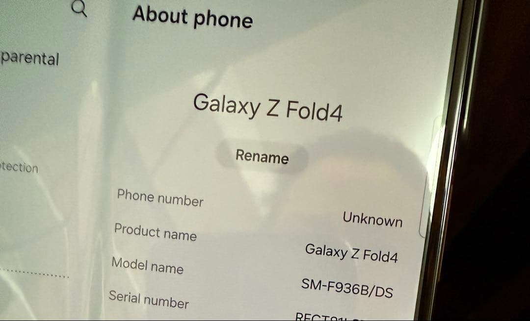 スマートフォン本体 Galaxy Z Fold 4 512BG