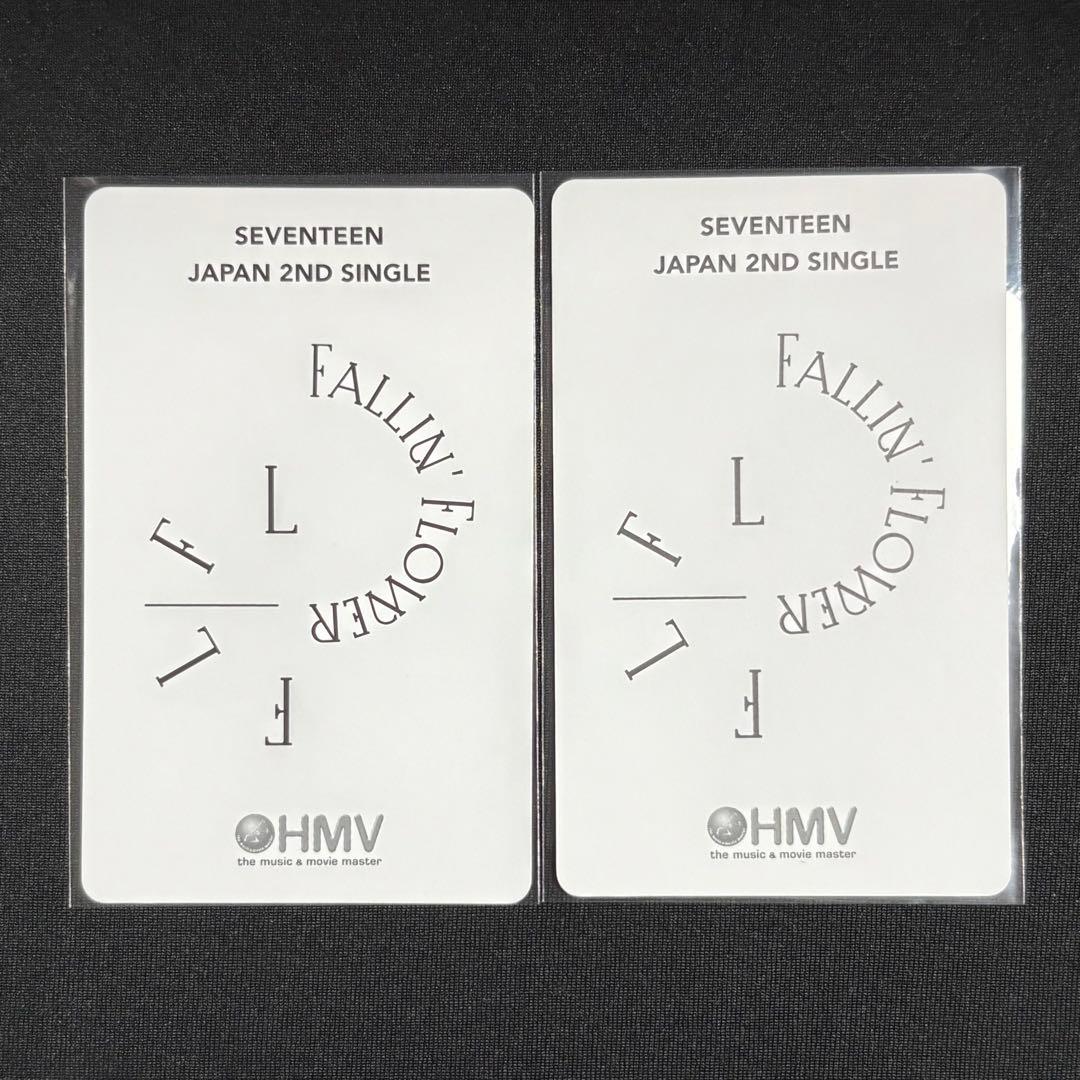 SEVENTEEN 舞い落ちる花びらHMV特典 thanks トレカ ジョンハン