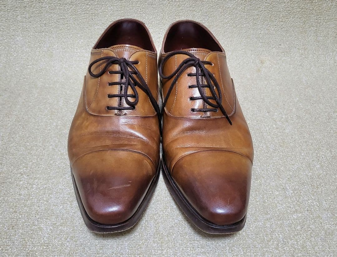 マグナーニ Selection ストレートチップ ブラウン 42