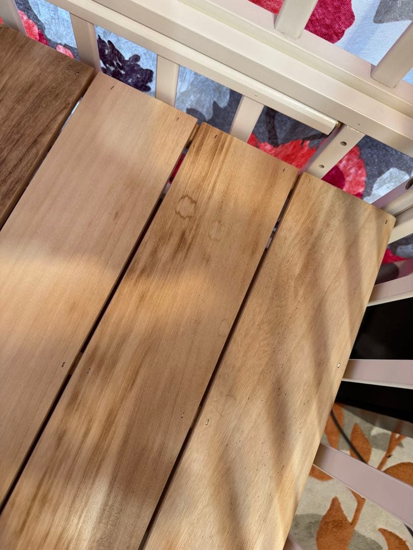 KATOJI ベビーベッド ハイポジションミニ アーチ ホワイト カトージ