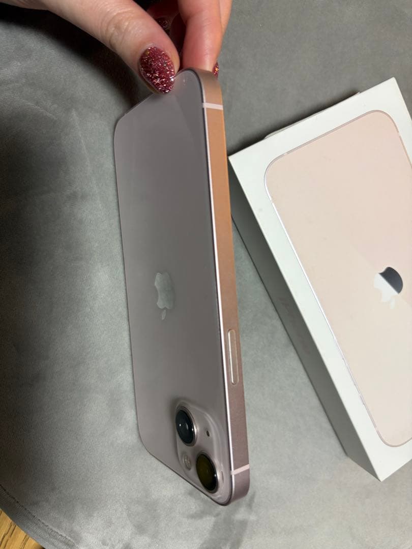 【美品】iPhone 13 256GB ピンク au SIMフリー【付属品完備】