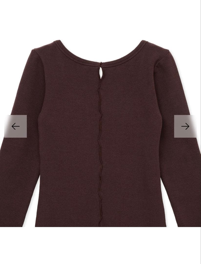 新品　THE SHISHIKUI holed top b / D.BROWN