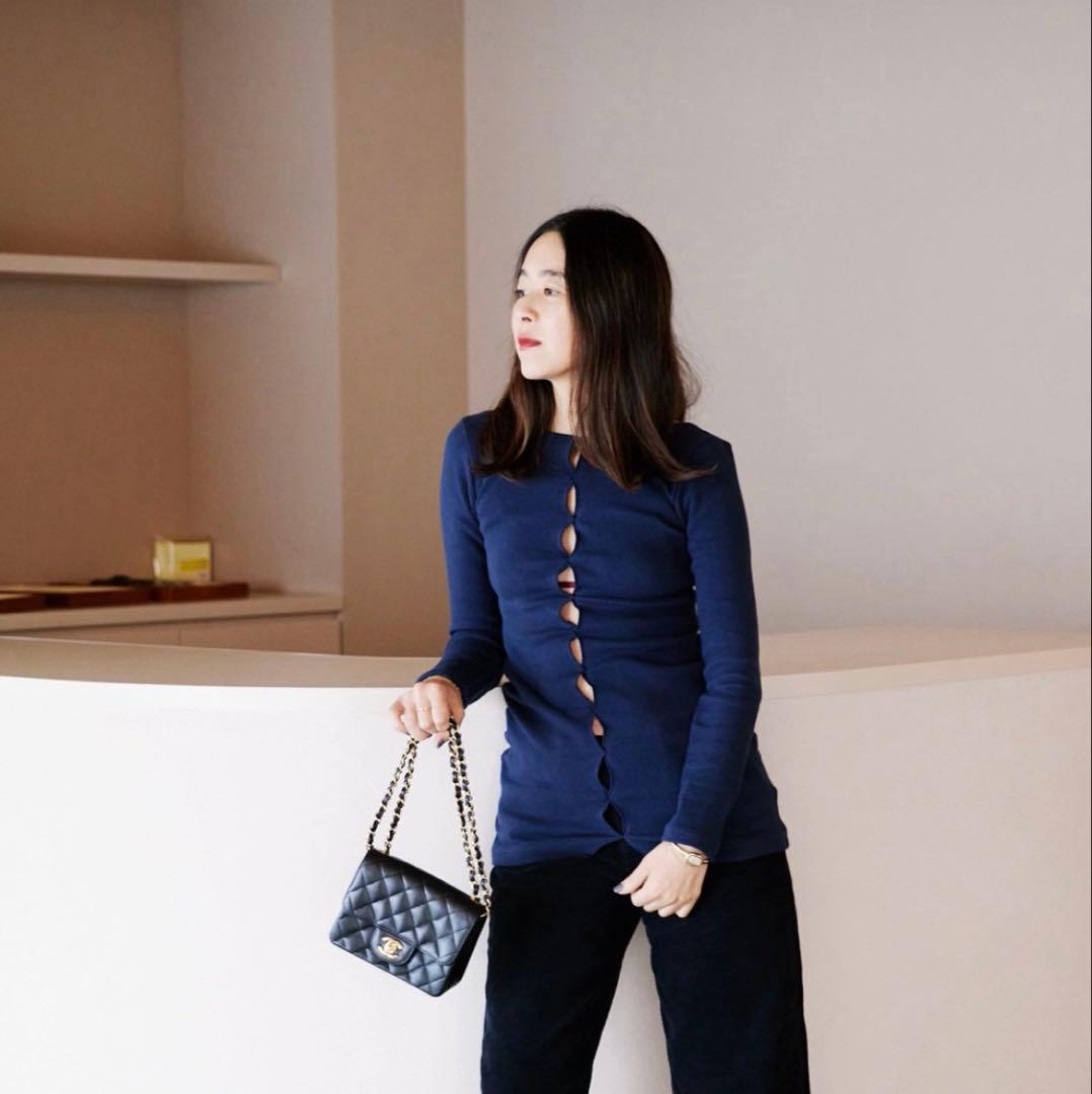 新品　THE SHISHIKUI holed top b / D.BROWN