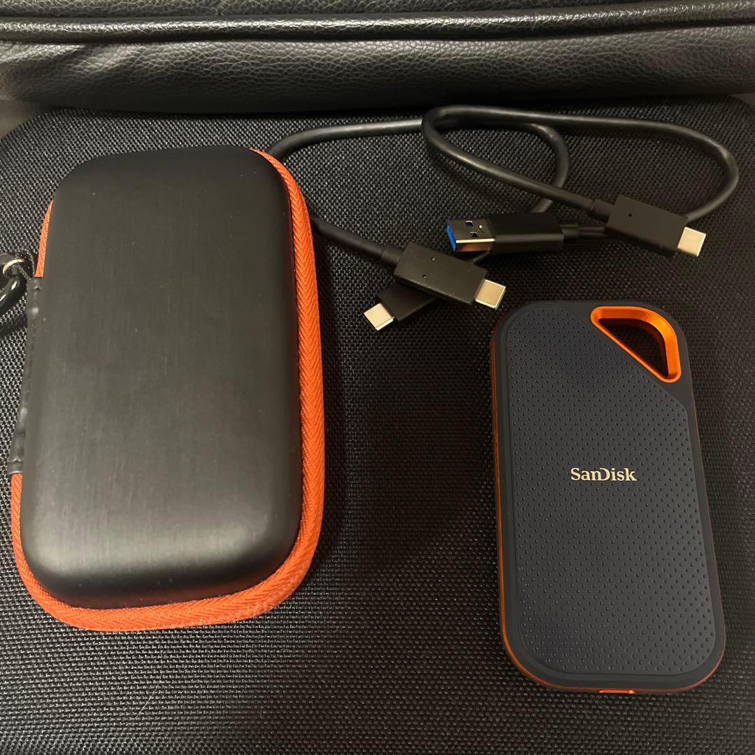 サンディスク SanDisk 外付けSSD 1TB 未使用品 開封済み 高速転送