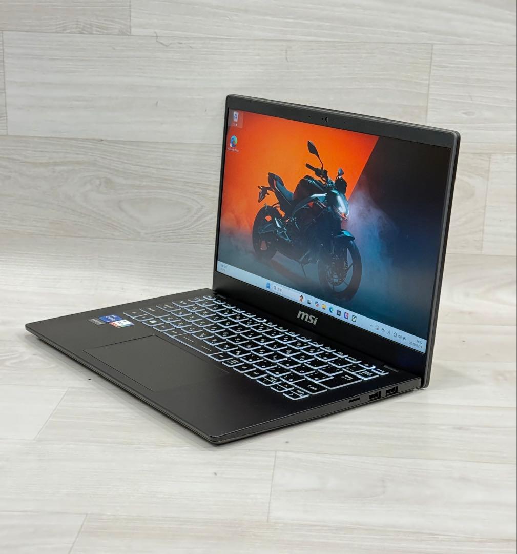 Corei7 13th世代 MSI Modern 14フルHD/メモリー16GB