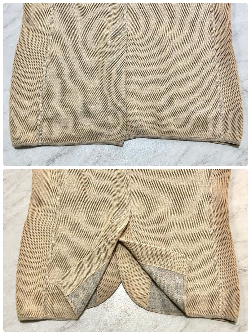 【未使用級】 LARDINI アンコン テーラード ストレッチ ベージュ