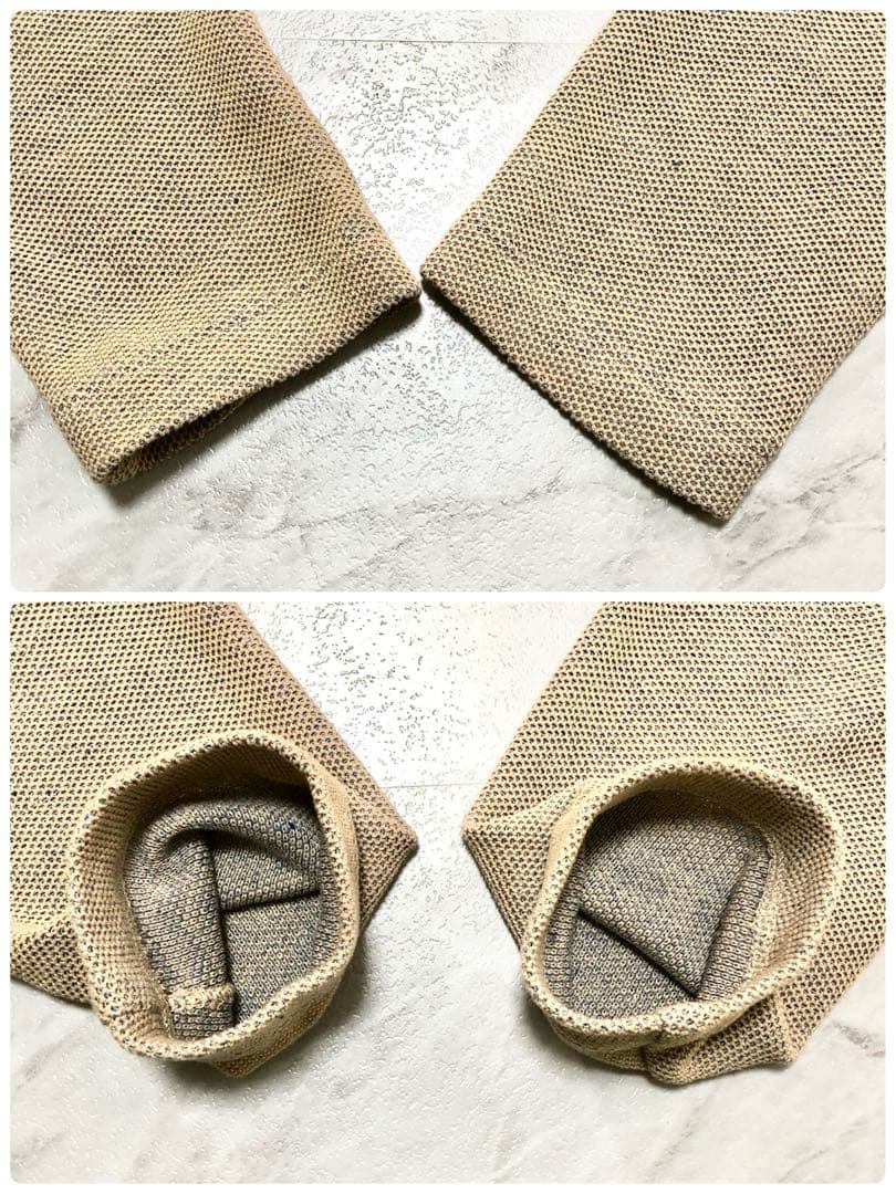 【未使用級】 LARDINI アンコン テーラード ストレッチ ベージュ