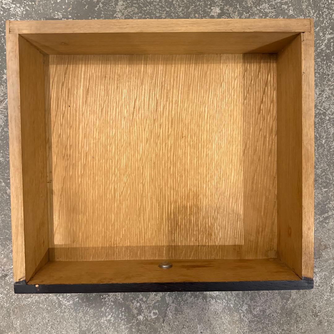 ビンテージ　木製サイドテーブル　ベッドサイドテーブル　2