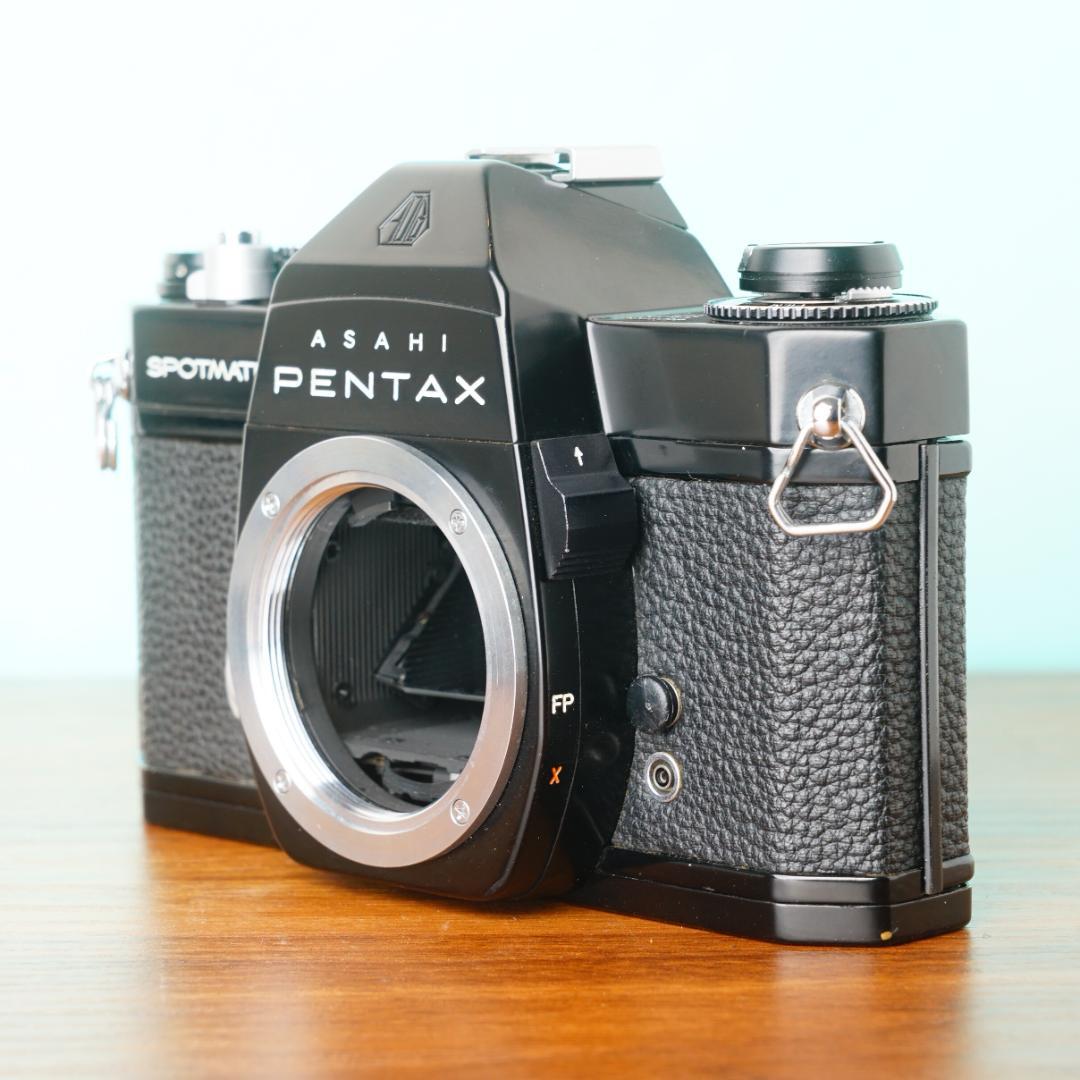 [美品] 完動品◎ペンタックスSPF ブラック ボディ フィルムカメラ #64