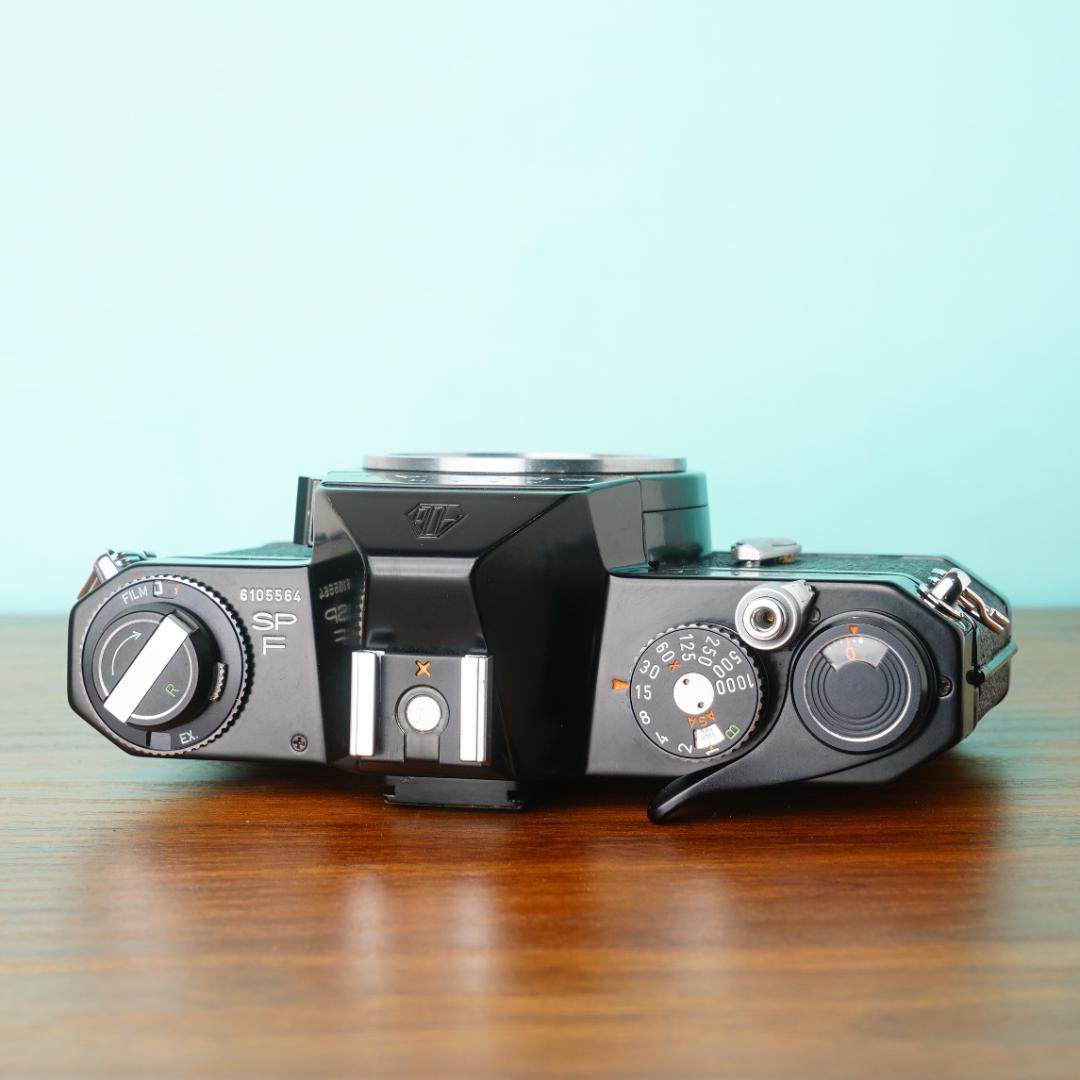 [美品] 完動品◎ペンタックスSPF ブラック ボディ フィルムカメラ #64