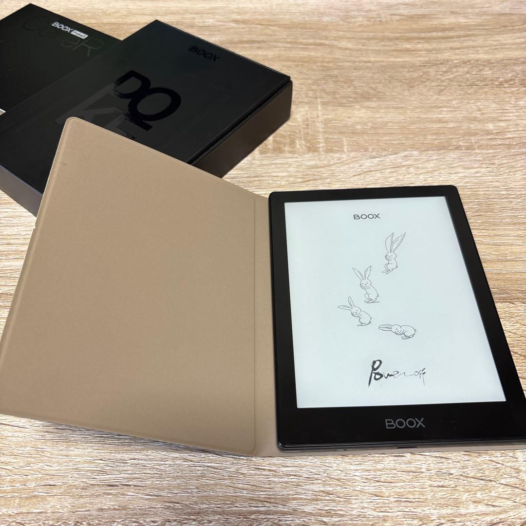 BOOX Poke5 本体 純正カバー セット 中古品