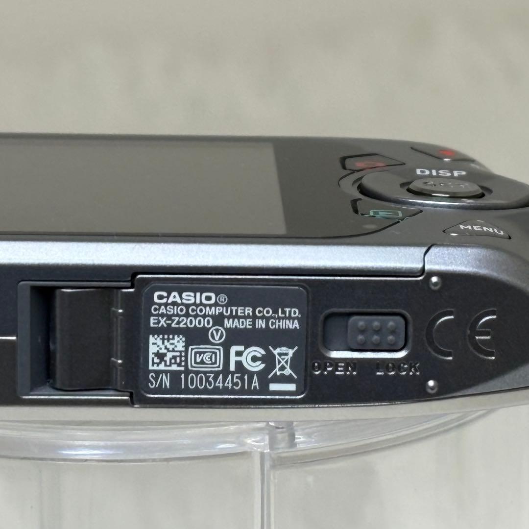 CASIO カメラ　エクシリム　EX-Z2000 充電器　箱 コンデジ　動作品
