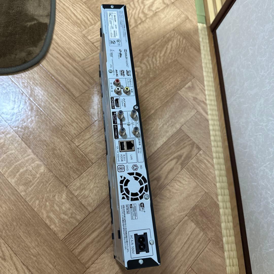 ブルーレイディスクレコーダーシャープ BD‐NT1200